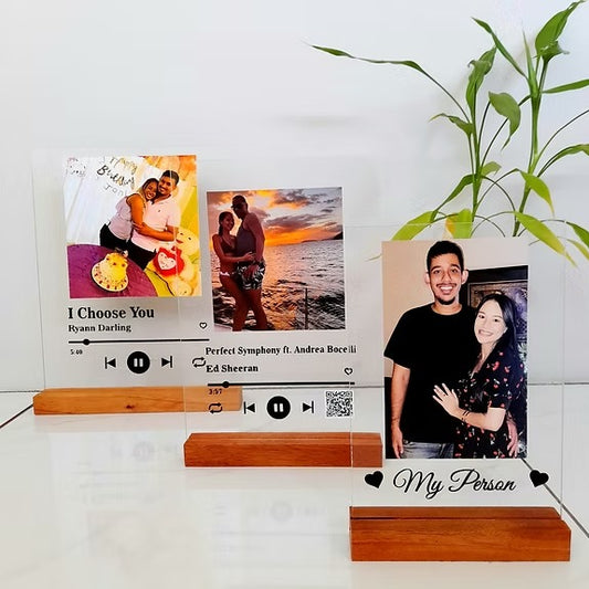 Personalized Acrylic Song Plaque
