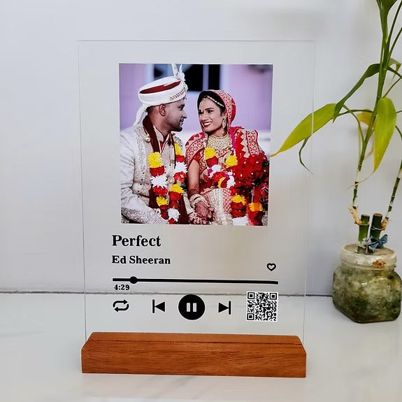 Personalized Acrylic Song Plaque
