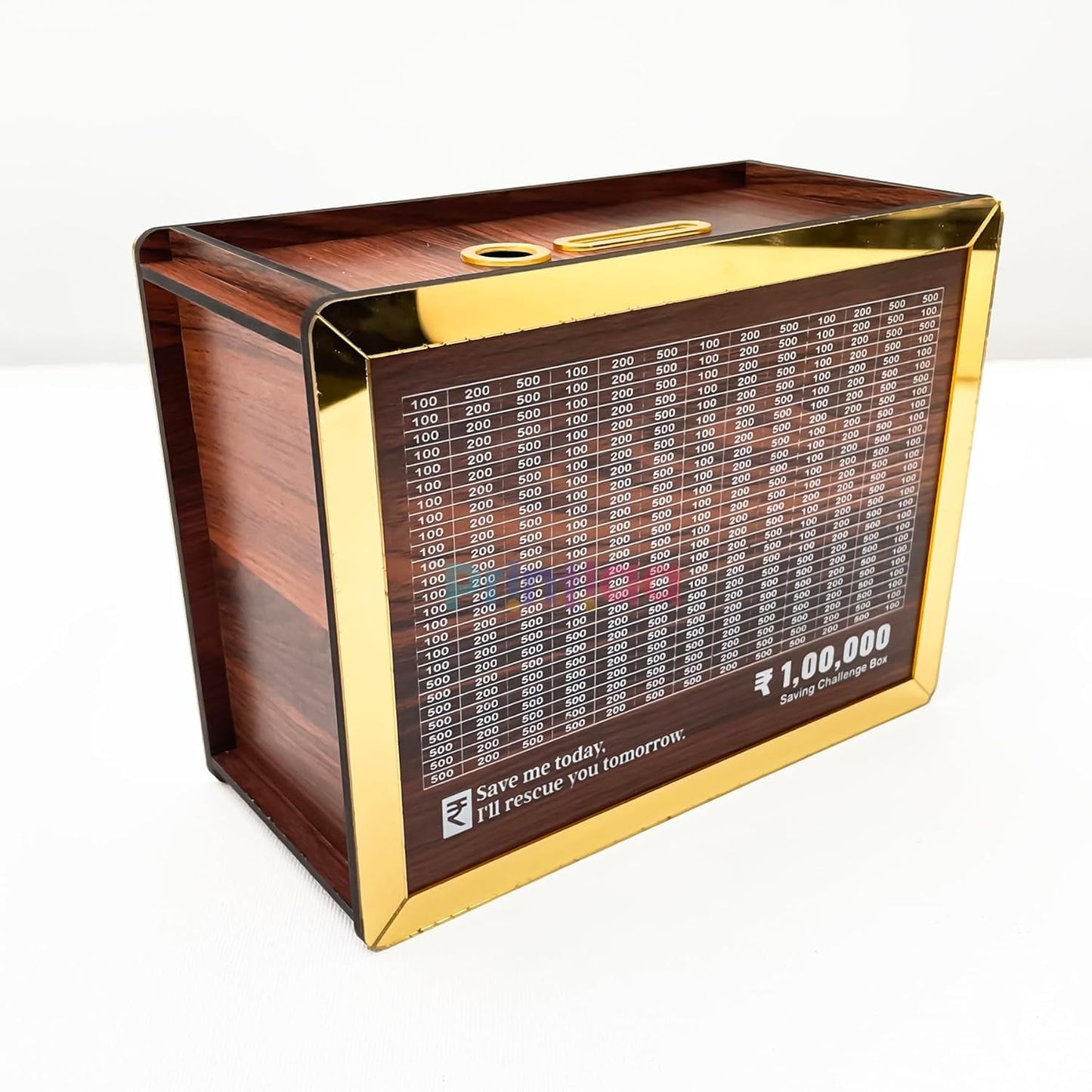GIftgasmic™ Wooden Piggy Bank