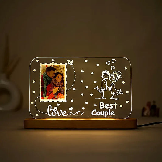 Personalised Best Couple Led Table Top