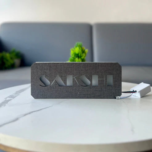 Personalised LED Lamp With Remote