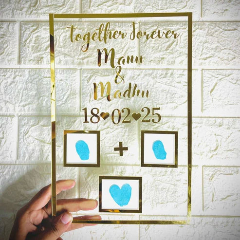 Thumb Impression Frame