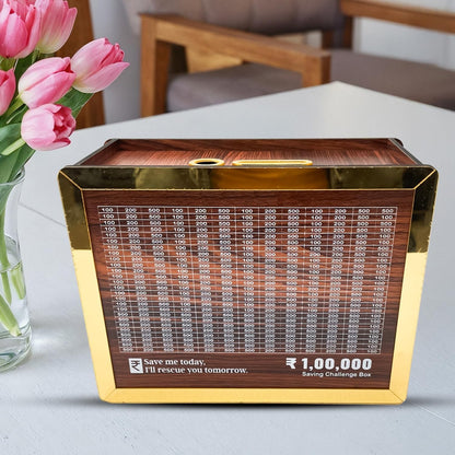 GIftgasmic™ Wooden Piggy Bank