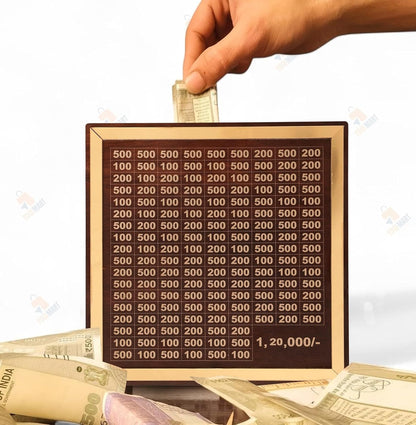 GIftgasmic™ Wooden Piggy Bank